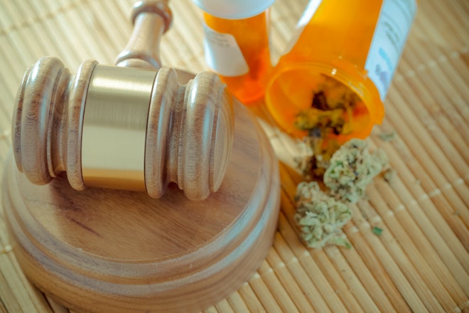 Why was cannabis banned in the UK?
