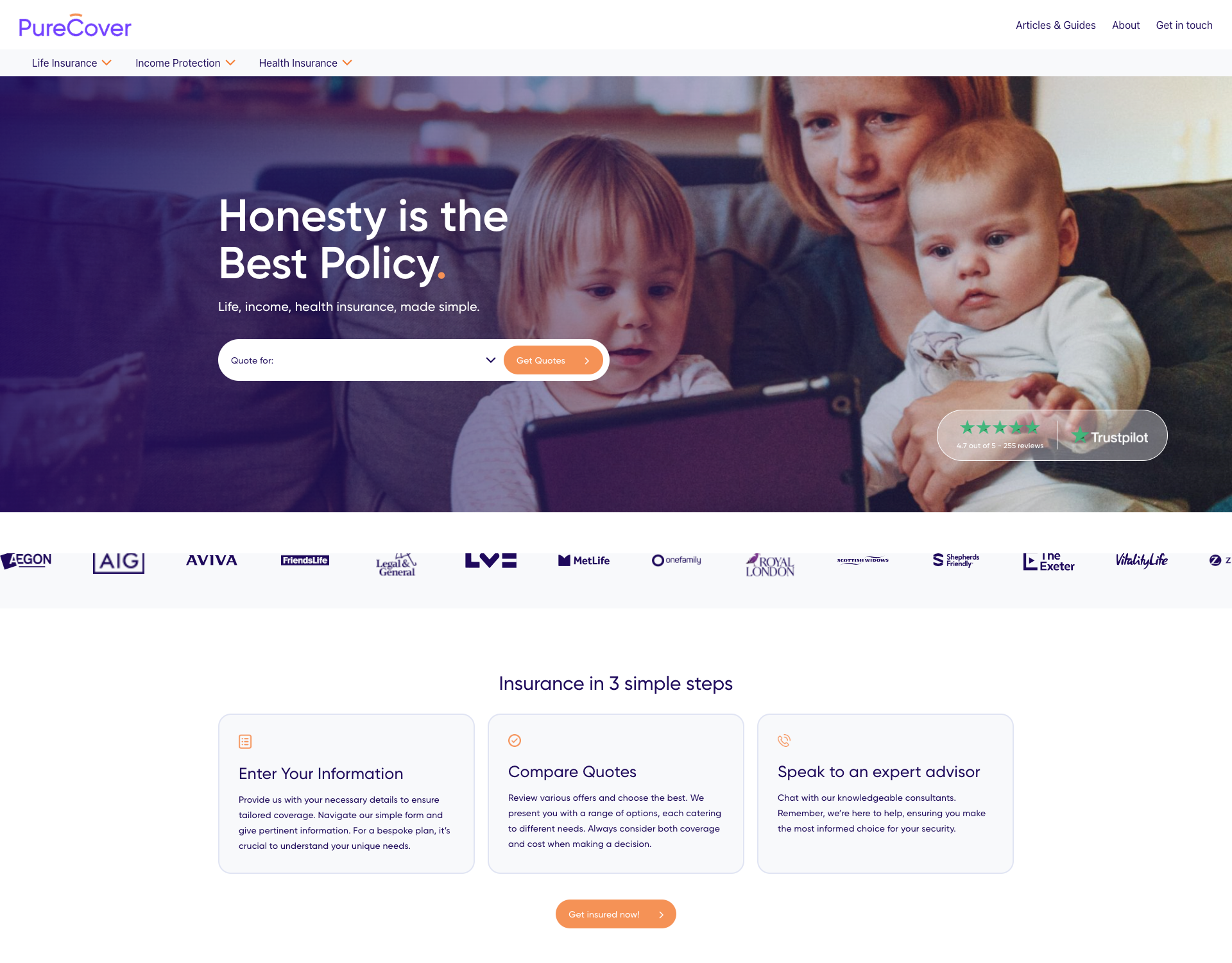 insights from purecover
