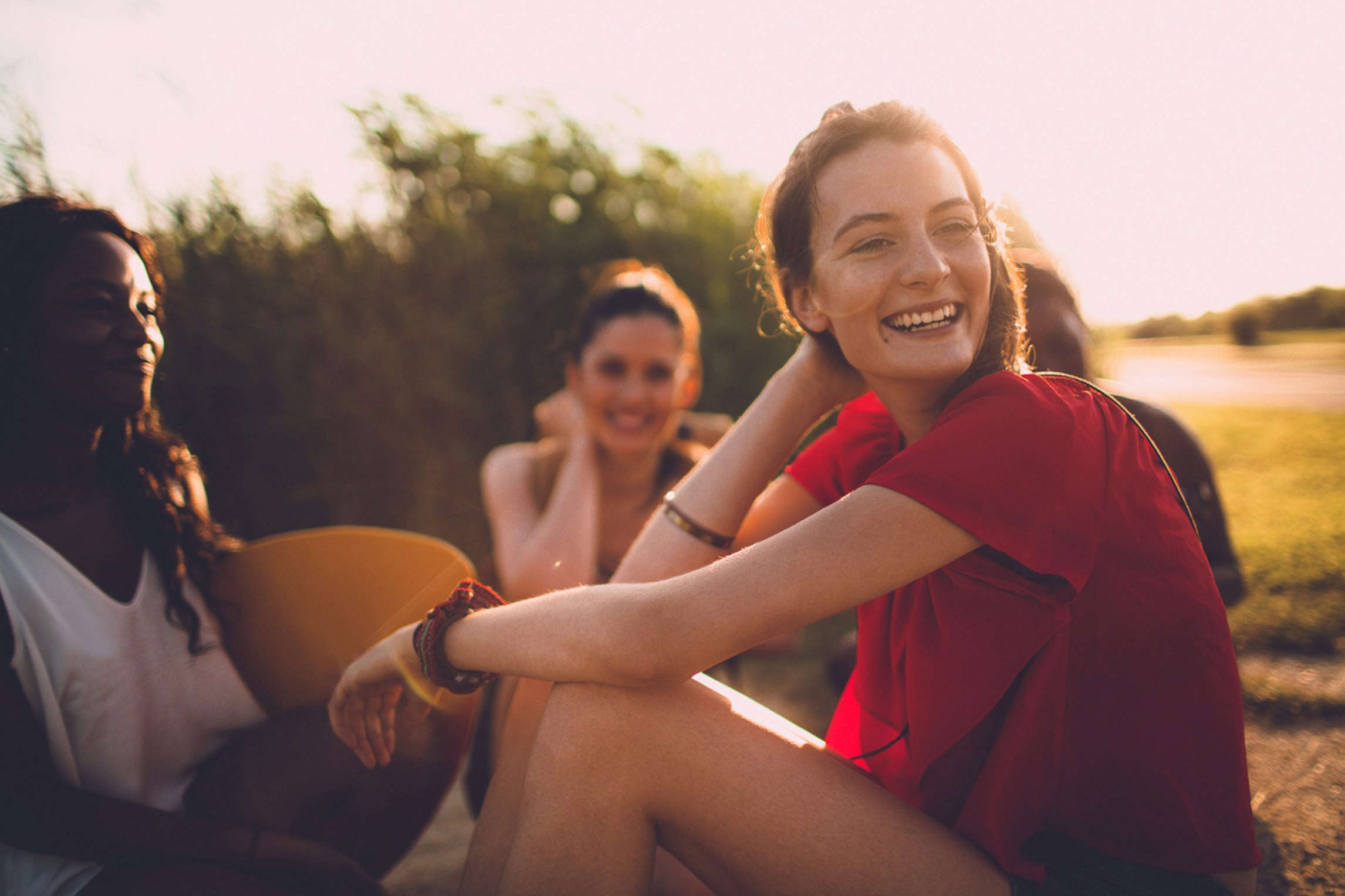 Smiling woman consulting with a patient about medical cannabis treatment