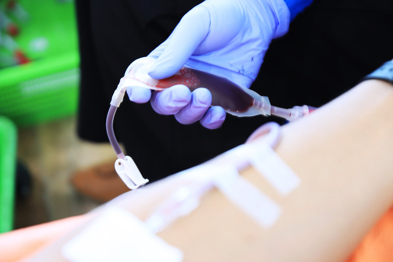 Blood donation in the UK