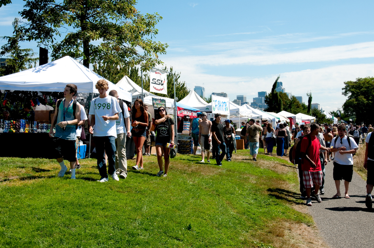 Medical cannabis at UK festivals