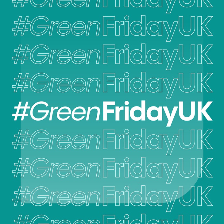 Green Friday Hashtag X