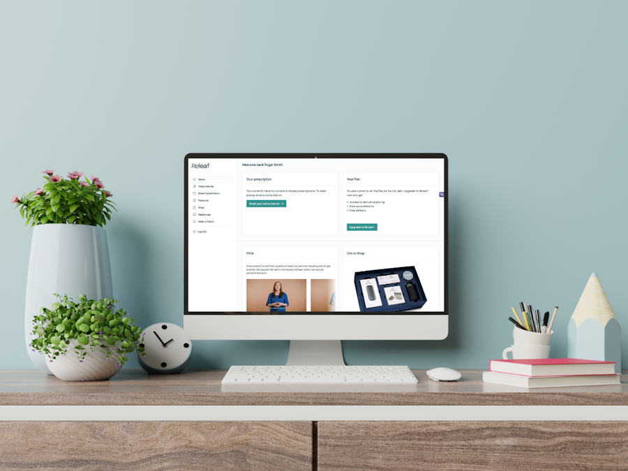 Releaf’s custom-built platform. 