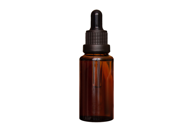 medical cannabis oil bottle