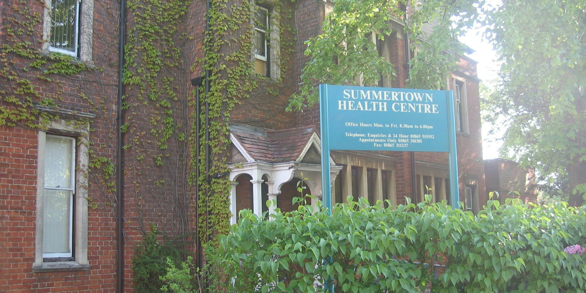 Cover Image for Testimonal from Summertown Health Centre