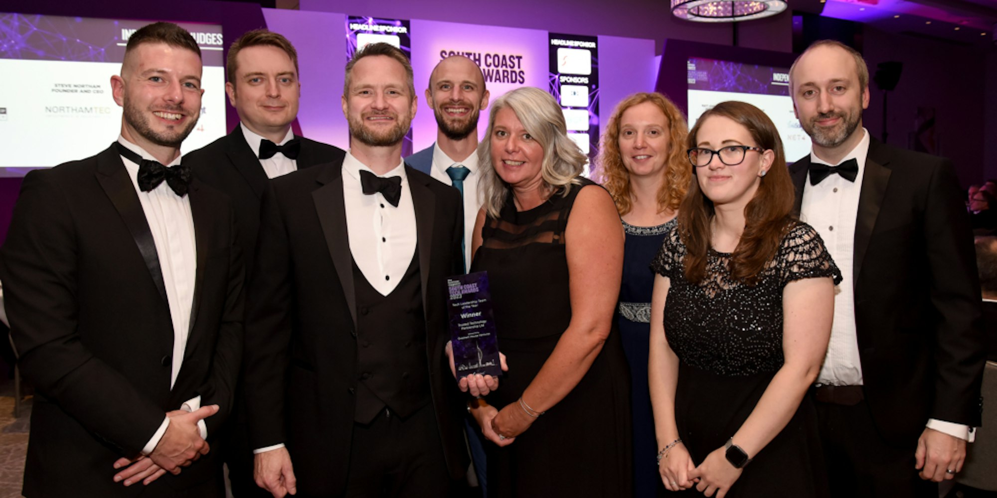 Cover Image for Trusted Technology Partnership Wins Tech Leadership Team of the Year Award