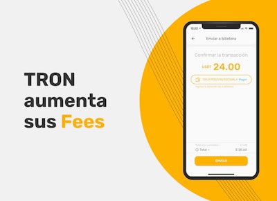 Te explicamos el aumento en las comisiones de la red TRON