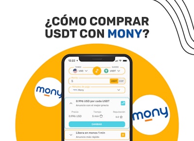 Cómo comprar USDT con Mony | El Dorado P2P