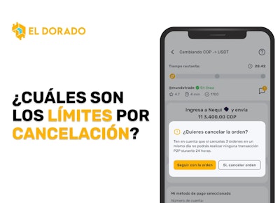 Nuevos Límites de Cancelaciones y Pausado Automático de Anuncios en El Dorado P2P