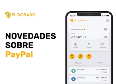 Actualización importante sobre anuncios PayPal en El Dorado P2P