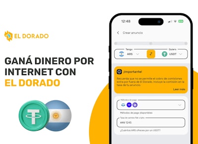 Cómo ganar dinero por internet en Argentina con El Dorado P2P