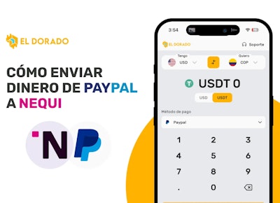 ¿Cómo enviar mi dinero de PayPal a Nequi?
