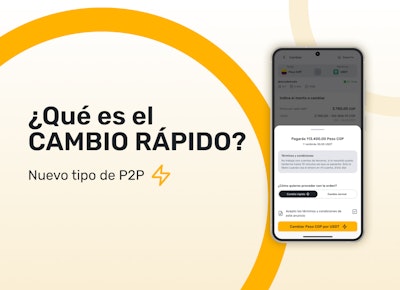 ¿Qué es el cambio rápido P2P?