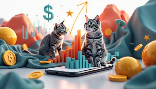 A Alta de 50X do Catslap: O Cenário dos Meme Coins