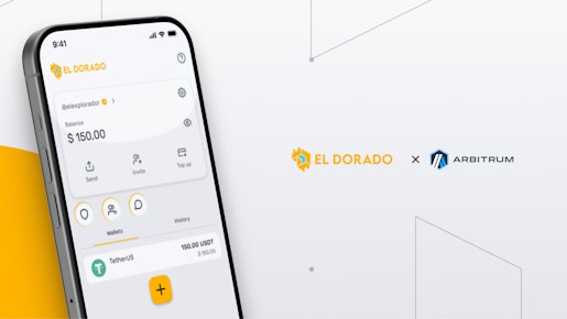 Compra y vende USDT en Arbitrum con El Dorado