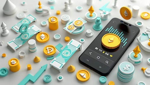 Navegando no Aplicativo de Compra de Criptomoedas Coinbase