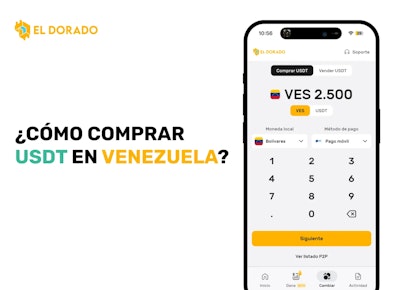 Compra USDT con Pago Móvil en Venezuela - El Dorado P2P