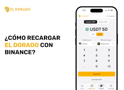Como recargar Binance | El Dorado P2P