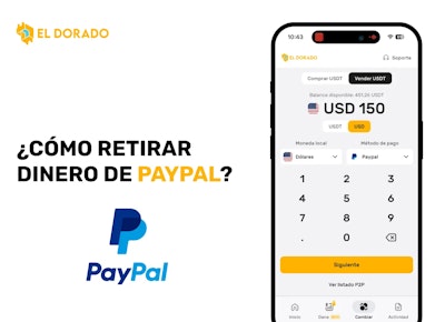 Cómo retirar dinero de PayPal en Venezuela con El Dorado P2P