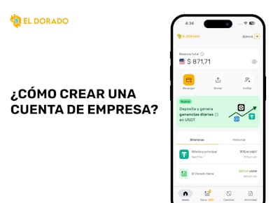¿Cómo crear una cuenta de empresa en El Dorado?