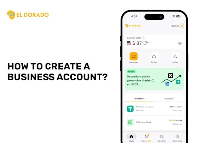 How to create a business account in El Dorado?