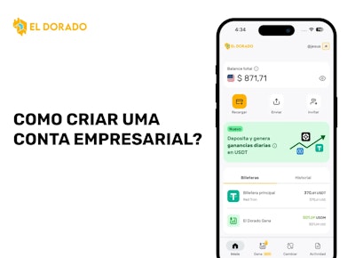Como criar uma conta empresarial na El Dorado?