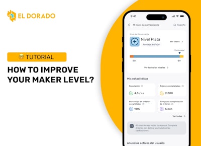 How to Improve Your Maker Level on El Dorado P2P?