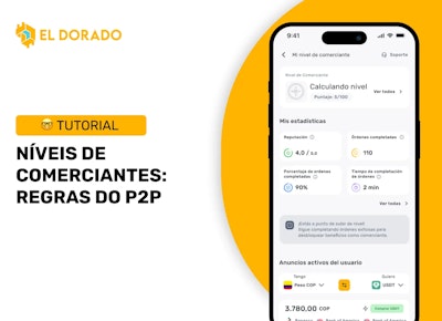 Níveis de Comerciantes: Regras do P2P