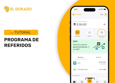 Programa de referidos | El Dorado P2P