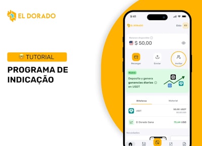 Programa de Indicação | El Dorado P2P