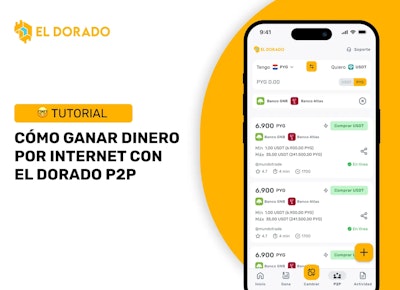 ¿Cómo ganar dinero por internet en Paraguay? | Comerciante P2P en El Dorado [GUÍA]