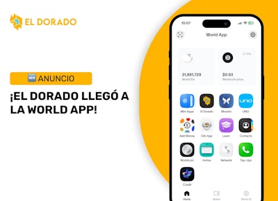 Cómo pasar Worldcoin a Mercado Pago, Pix o Nequi con El Dorado