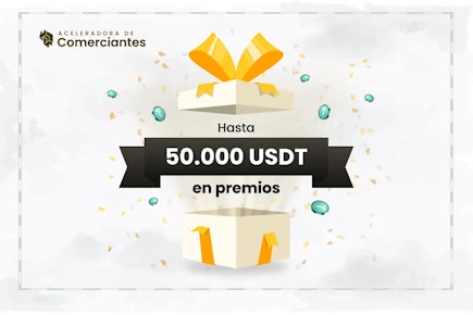 Hasta 50,000 USDT en premios: aceleradora para comerciantes P2P