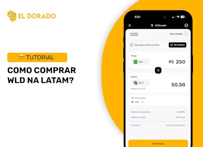 Como Comprar Worldcoin (WLD) ou USDC com Moeda Local | Guia El Dorado 2025