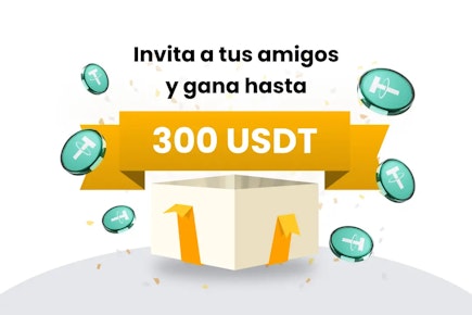 Gana hasta 300 USDT invitando a tus amigos a El Dorado