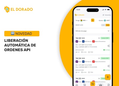 Liberación automática para órdenes de nuestra API