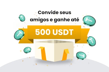 Ganhe até 500 USDT convidando seus amigos para o El Dorado.