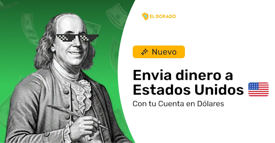 ¿Cómo enviar dinero a Estados Unidos con El Dorado?
