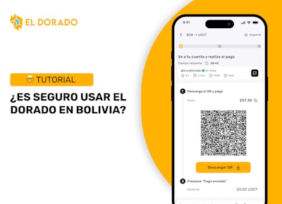 ¿Es seguro usar El Dorado P2P en Bolivia? - Guía para comprar USDT de forma segura