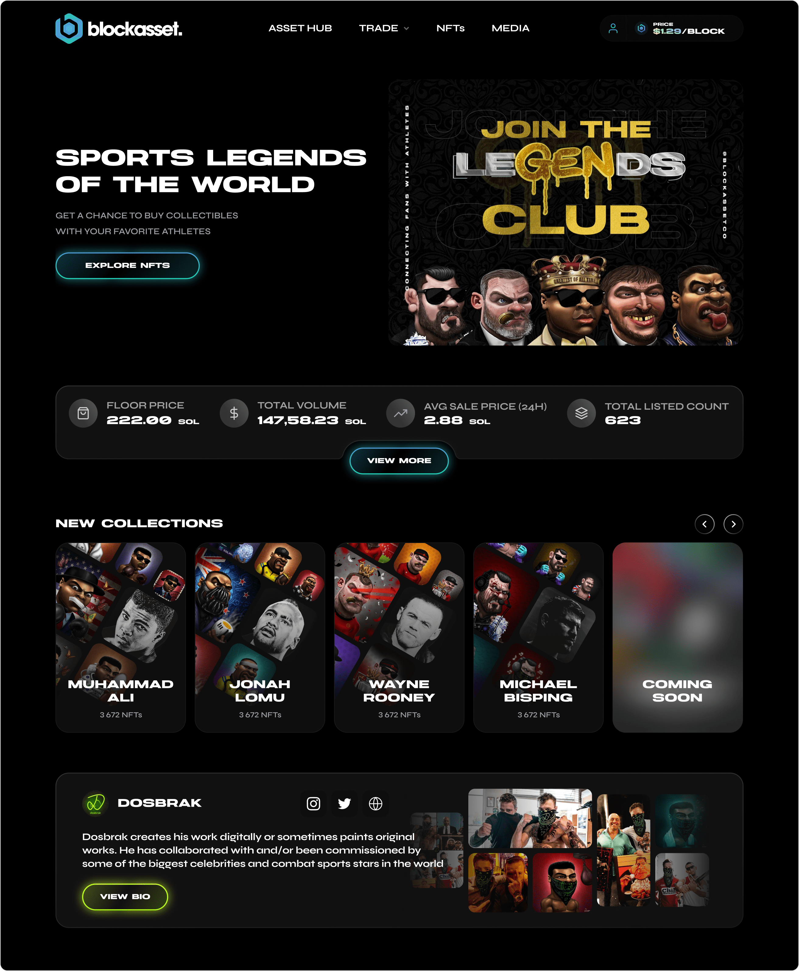 NFT marketplace