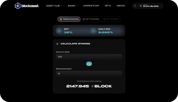 Blockasset Hub