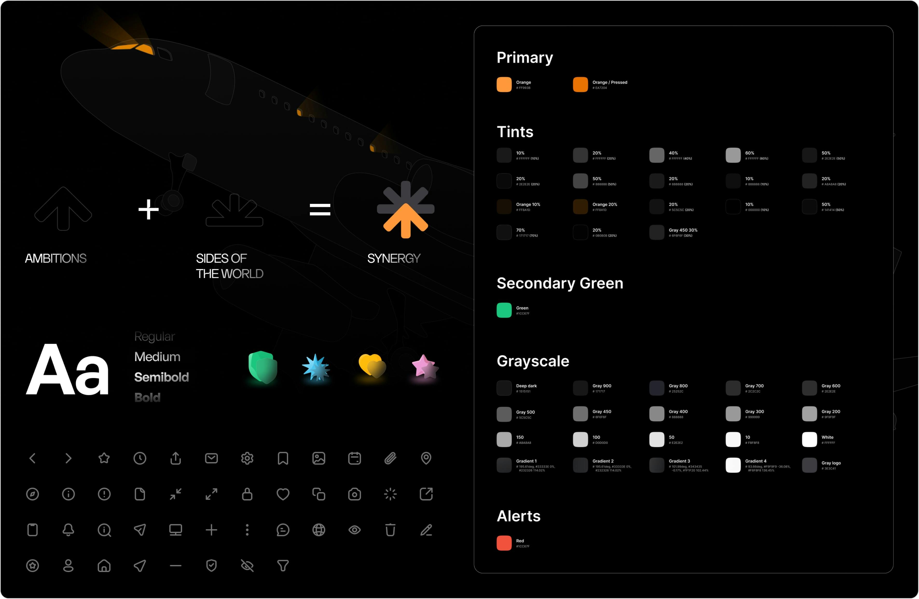 Visual components