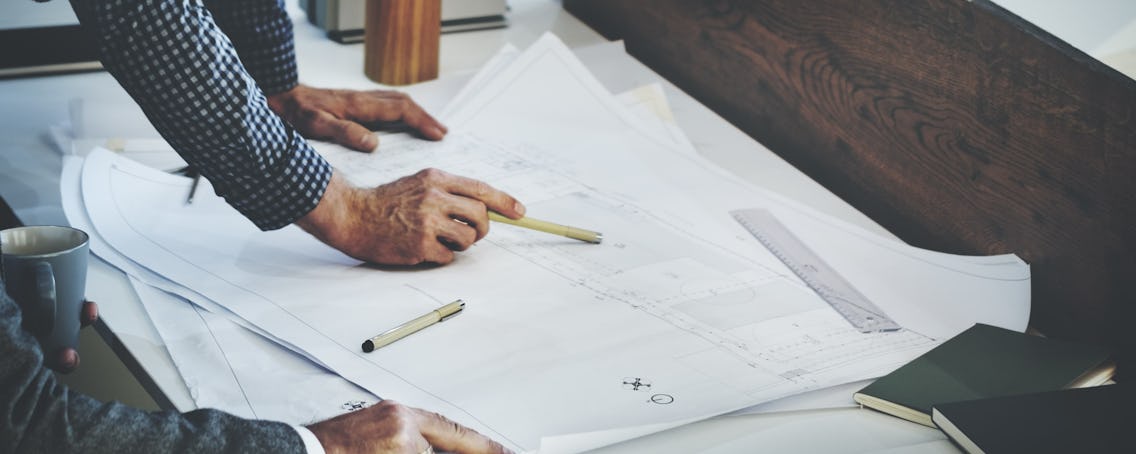 Tourist taking photo of a building
