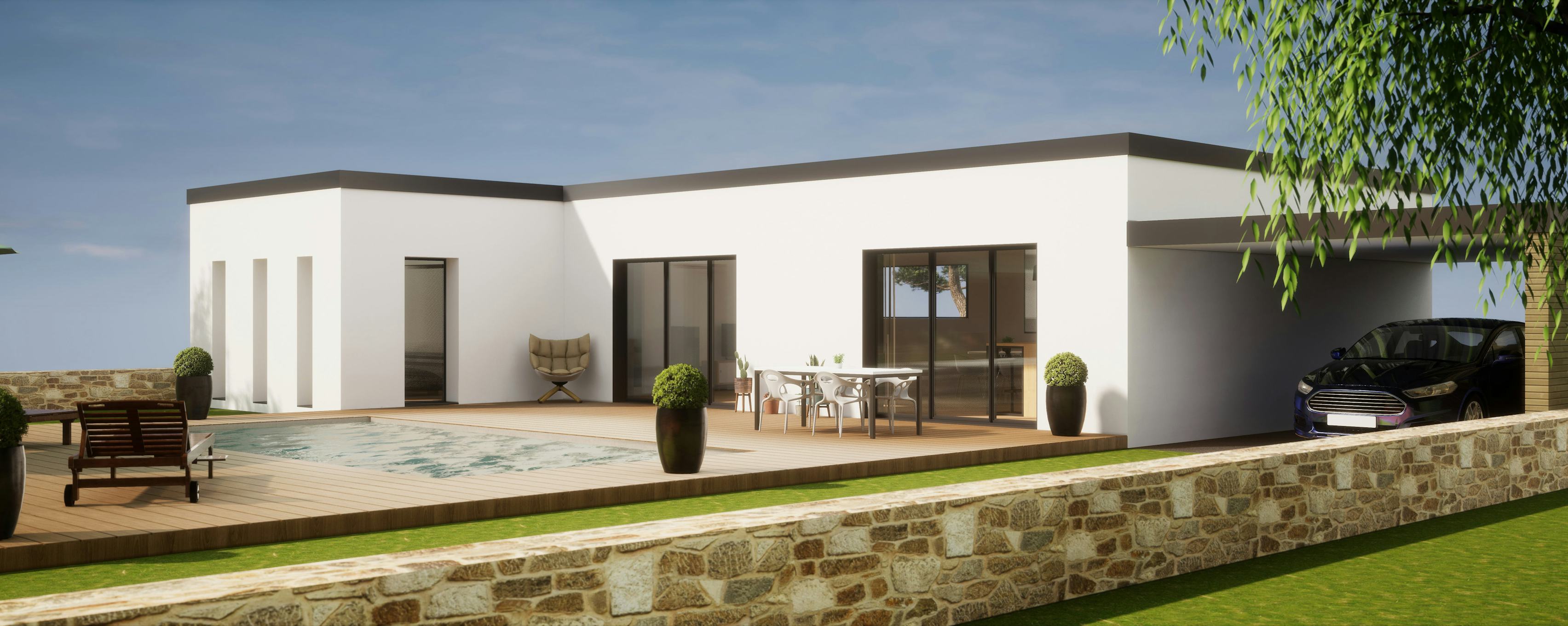 Prix Extension Maison 40m2 Toit Plat