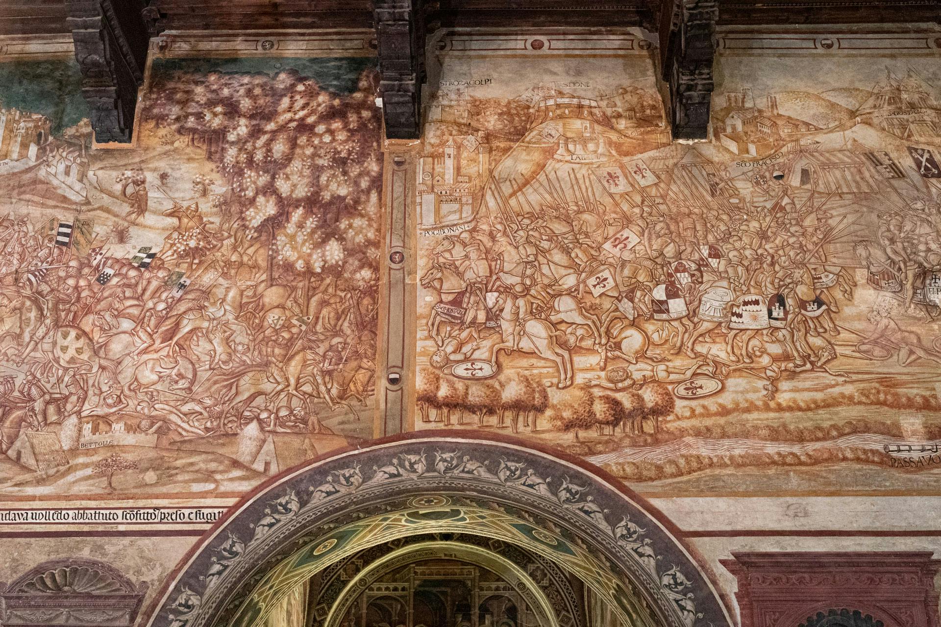 Foto Affresco Museo Civico Siena