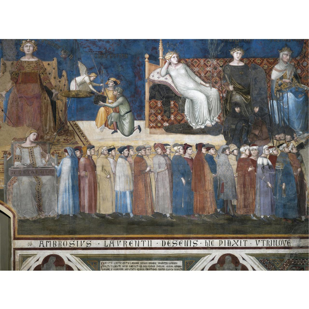 corteo di senesi