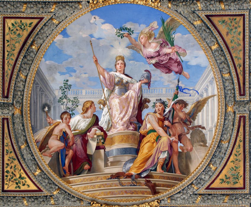 Scorcio interno soffitto museo
