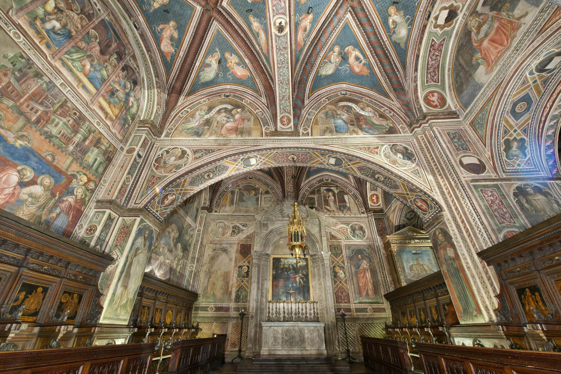 Foto della Cappella dei Signori del Museo Civico di Siena
