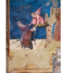 Particolare dell'affresco "Allegoria del Buon Governo" nella sala della Pace al Museo Civico di Siena