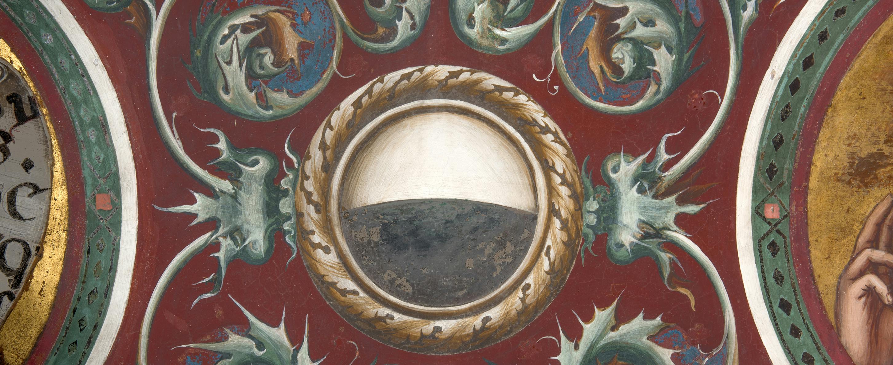 Simone Martini, Maestà, particolare